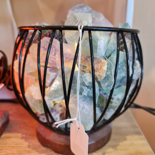 Fluorite Crystal Cage