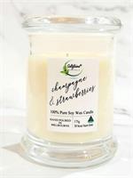 Champagne & Strawberries 175 Gram Soy Candles