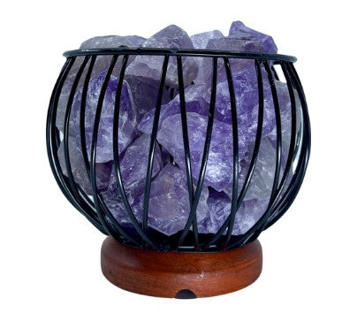 Amethyst Crystal Cage