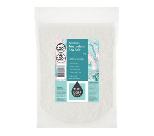Australian White Sea Salt 1kg Food Grade