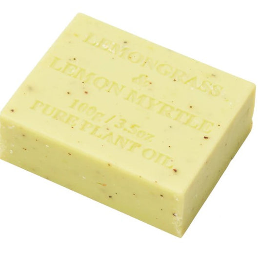 Lemongrass & Lemon Myrtle Soap Bar - 100g