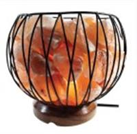 Himalayan Salt Lamp CAGED FIRE BOWL Mini