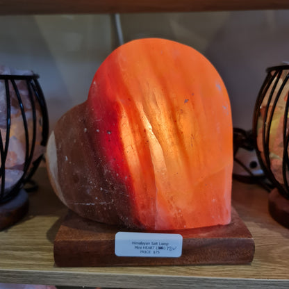 Himalayan Salt Lamp Mini Heart