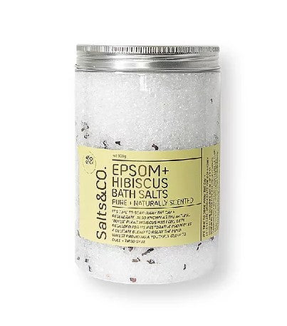 Epsom and Hibiscus Bath Salts 900gm