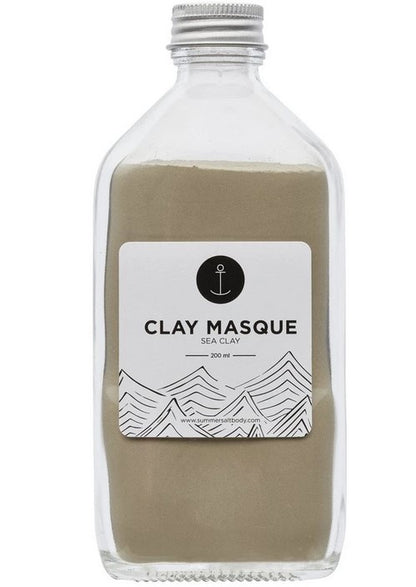 Sea Clay Mask (with Brush and Spoon)