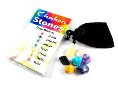 Gemstone CHAKRA STONE SET Single Pouch