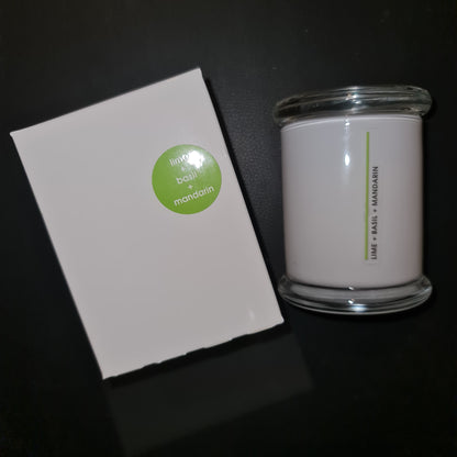 Lime Basil Mandarin Soy Candle